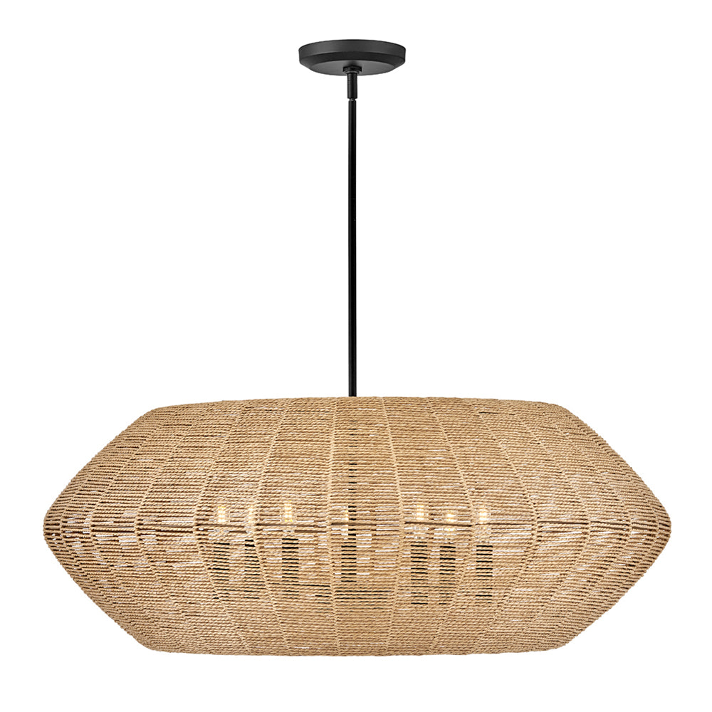 Large Convertible Drum Chandelier