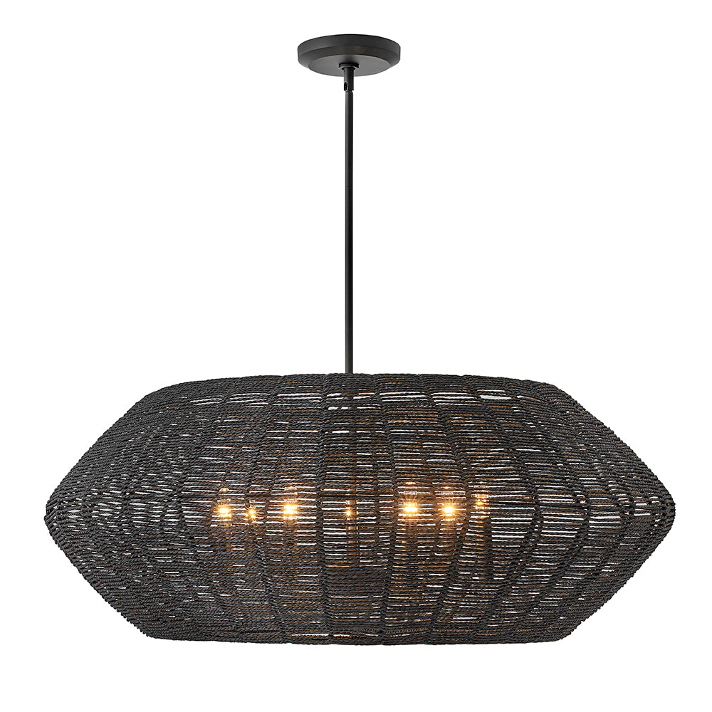 Large Convertible Drum Chandelier