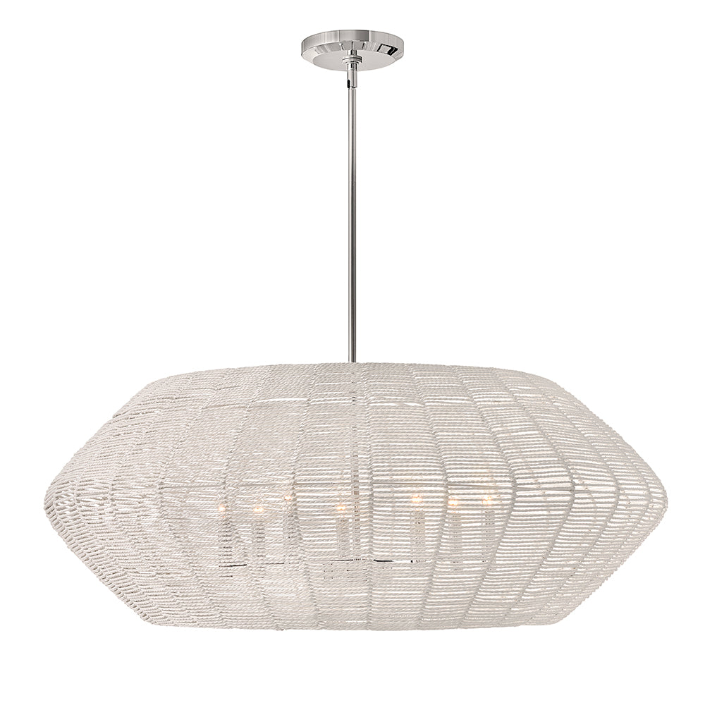 Large Convertible Drum Chandelier
