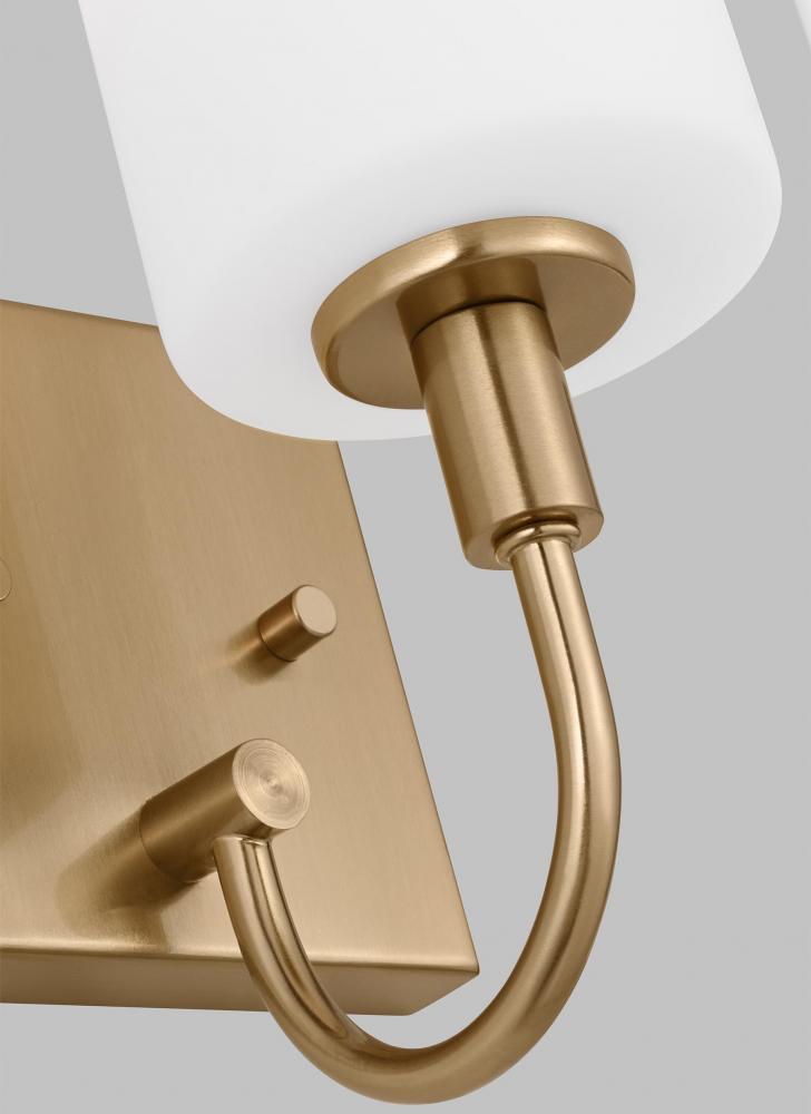 Oak Moore One Light Wall / Bath Sconce