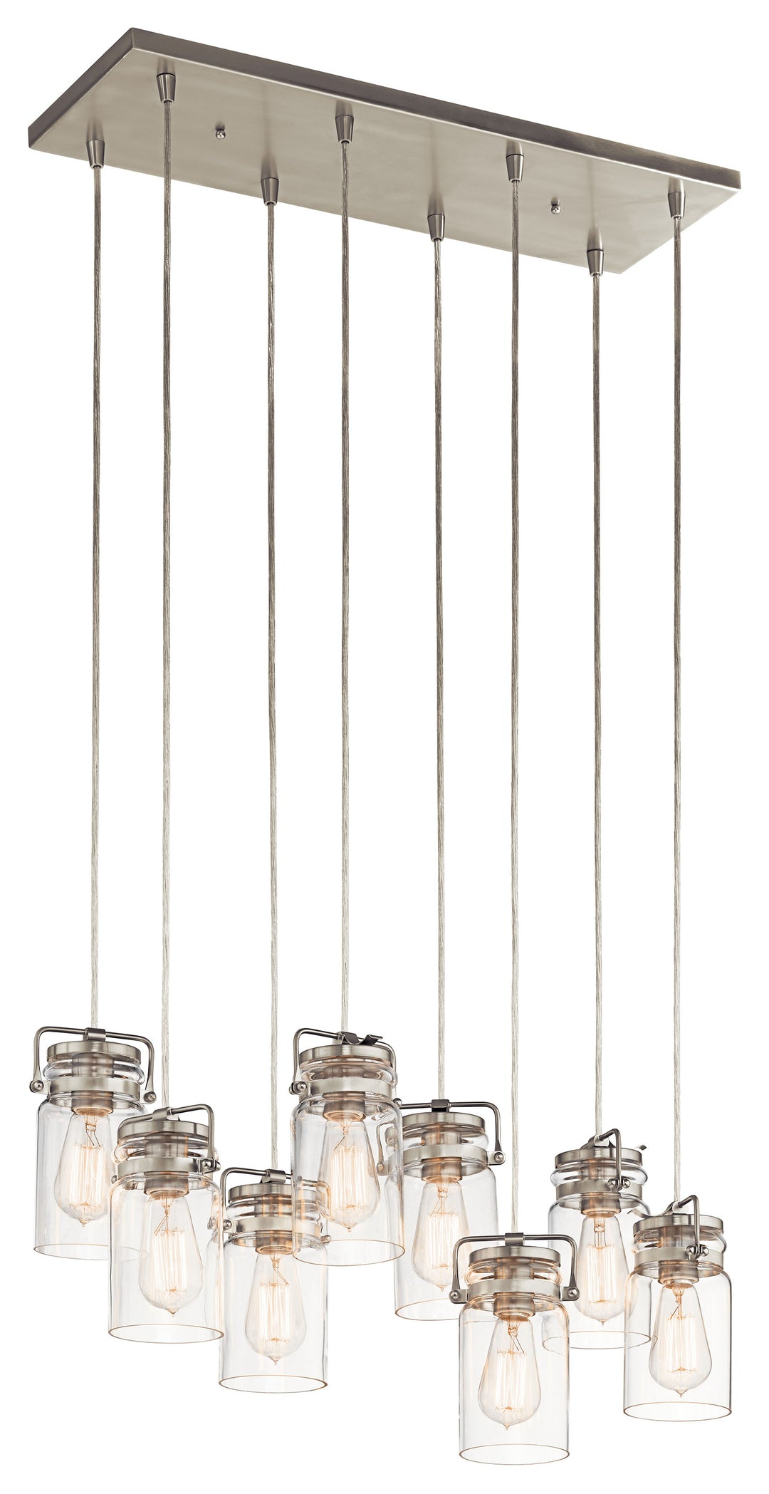 Linear Chandelier 8Lt