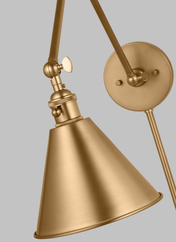 Salem Double Arm One Light Sconce