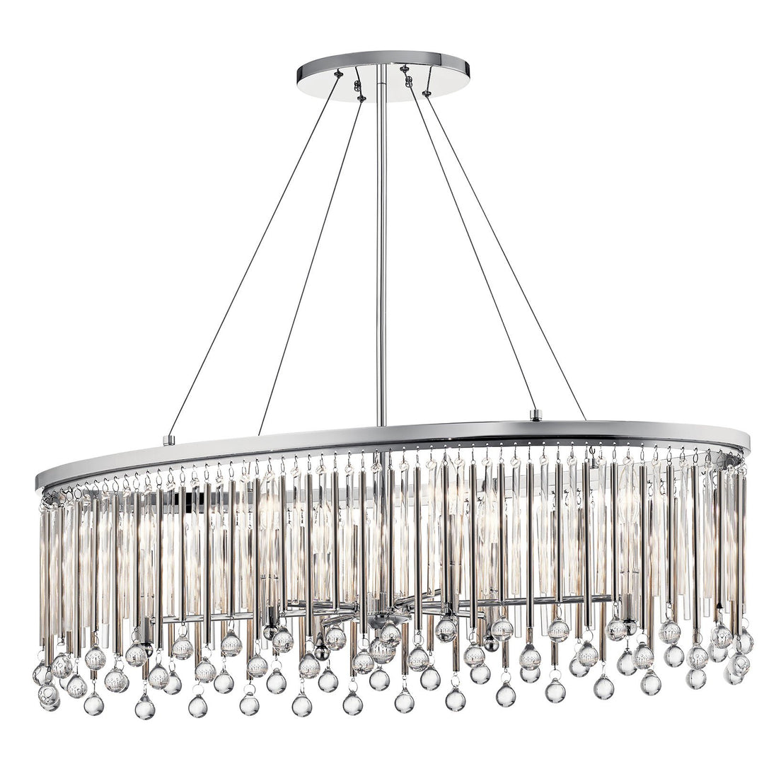 Oval Chandelier/Pendant 6Lt