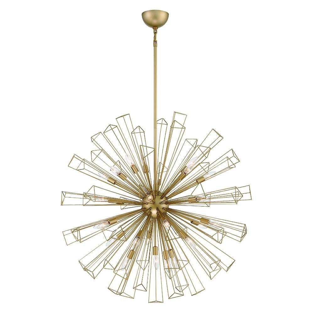 Dendelio 29 Light Chandelier in Gold