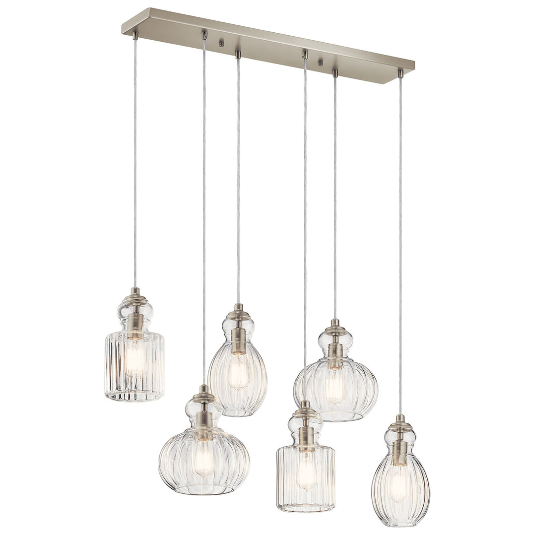 Linear Chandelier 6Lt