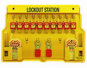 10 LOCK LOCKOUT STATION, KIT