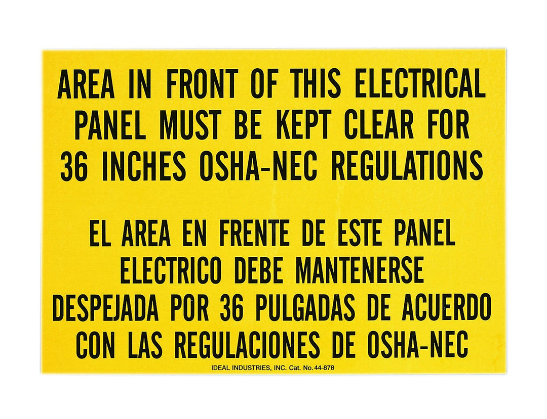 Safety Sign,Ideal,Self-Sticking,Lockout,Polyeste