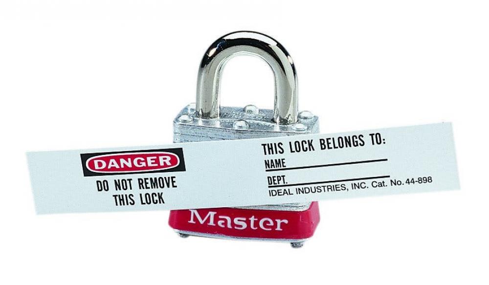 Lock Label And Overlaminate,Ideal,Vinyl LBL