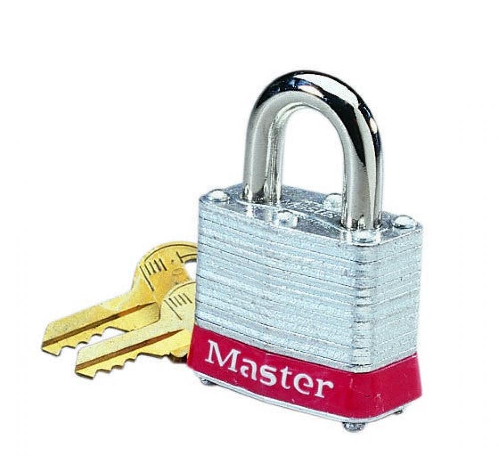 (RED) LOCK, 3 4 IN SHACKLE