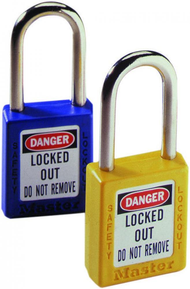 Padlock,Ideal,Lockout,Xenoy BDY Lock,BLU,1-1/2 I