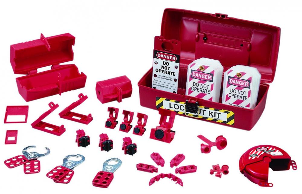 Lockout Or Tagout Kit,Ideal,Plant Facility,Polyp