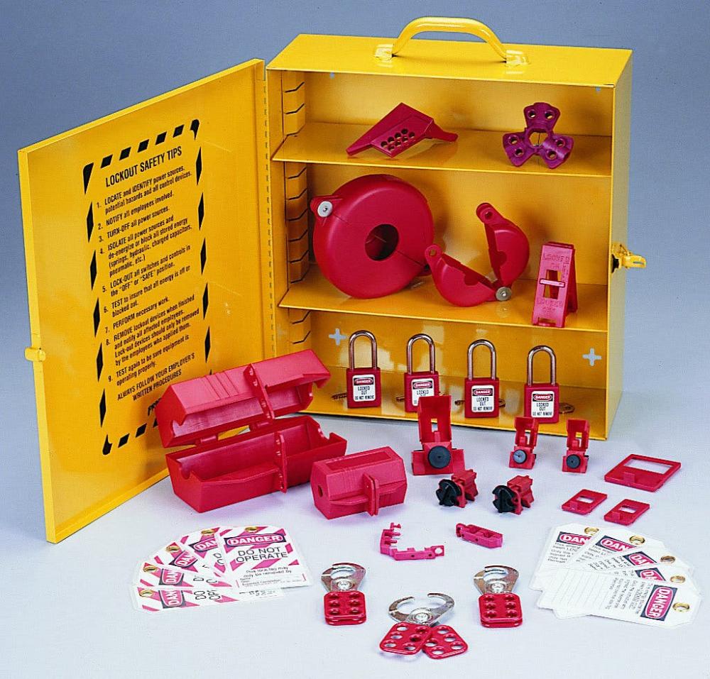 Lockout Or Tagout Station,Ideal,INDL,SZ: 16 IN H