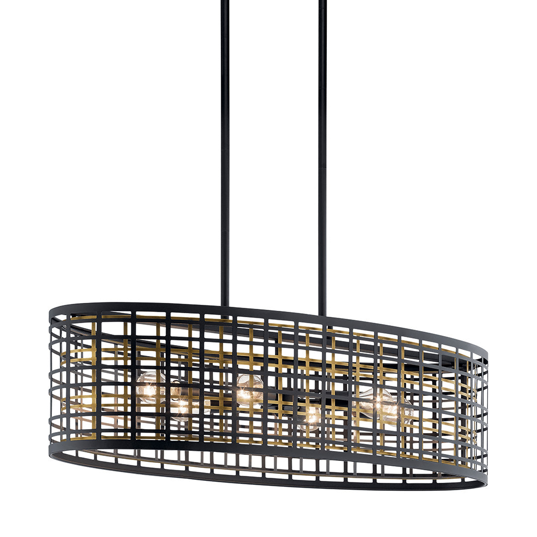 Oval Chandelier/Pendant 6Lt