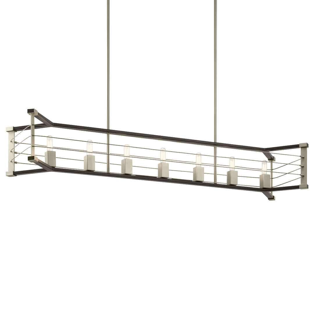 Linear Chandelier 7Lt
