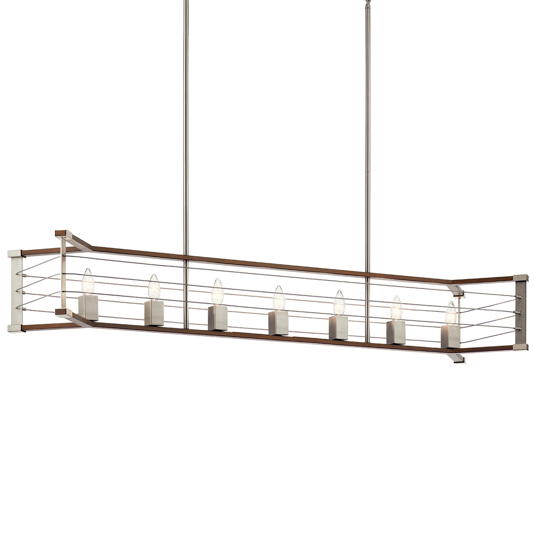 Linear Chandelier 7Lt