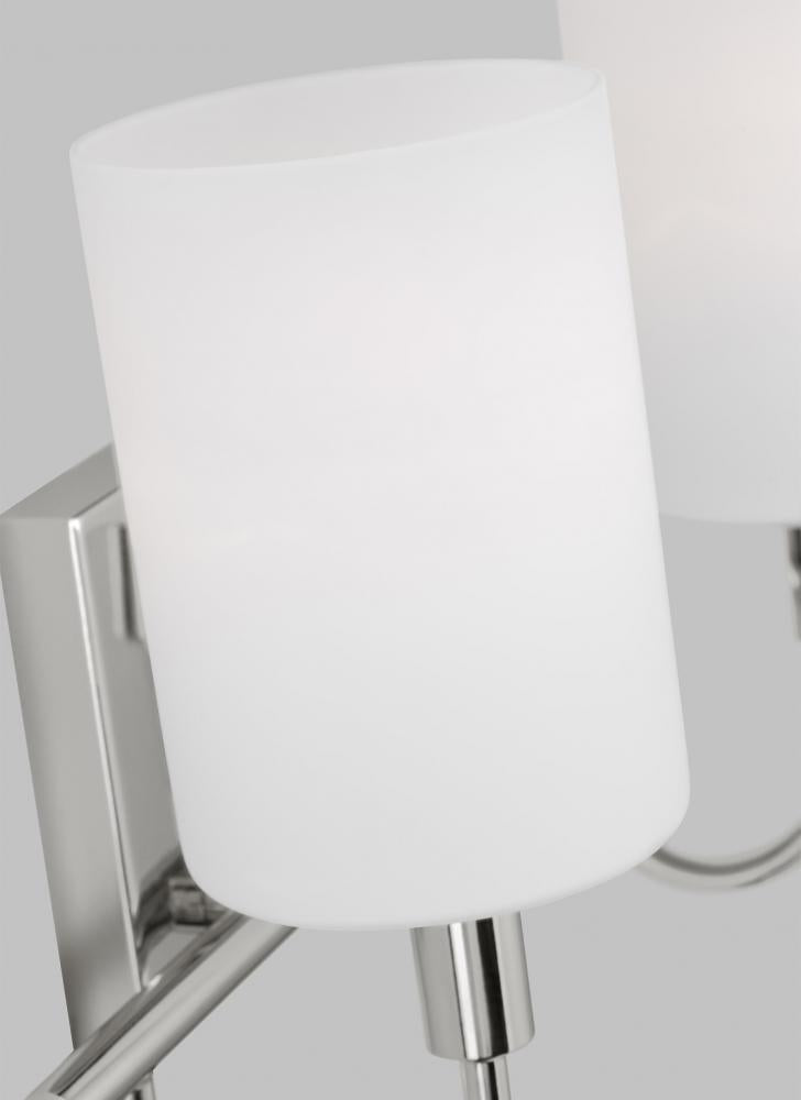 Oak Moore Two Light Wall / Bath