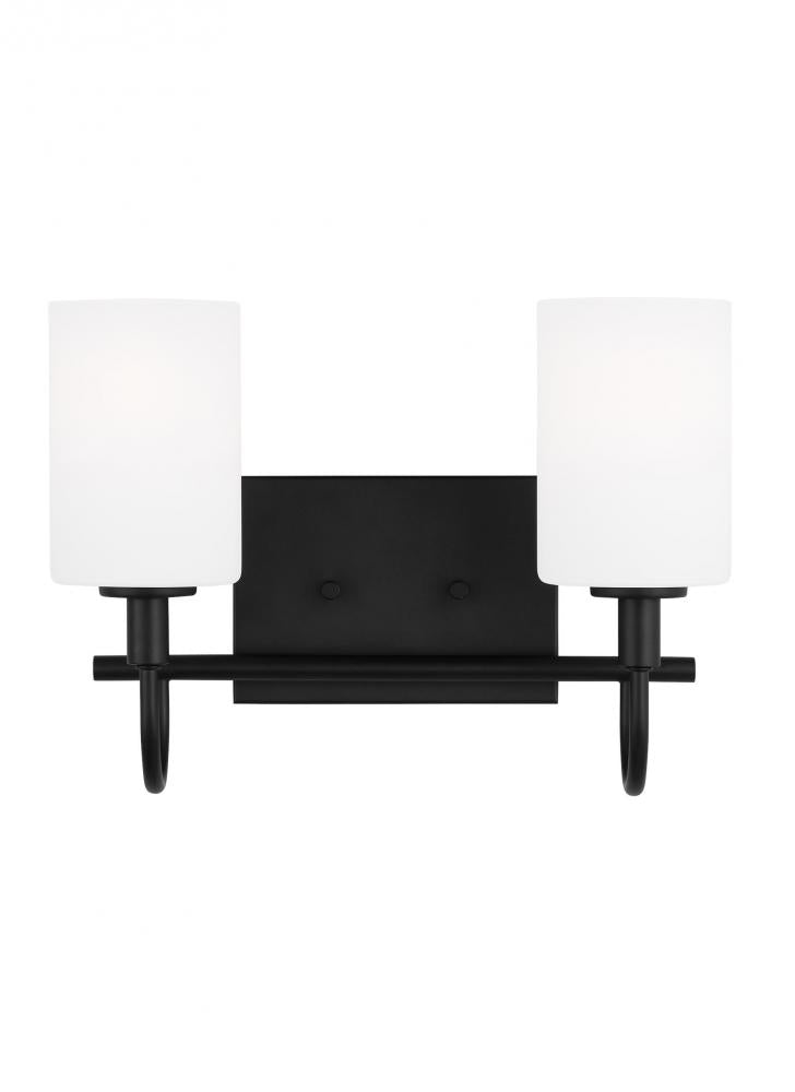 Oak Moore Two Light Wall / Bath