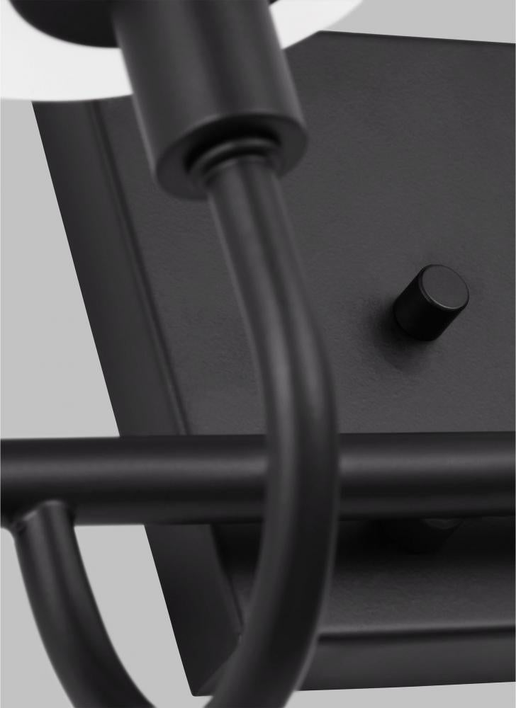 Oak Moore Two Light Wall / Bath