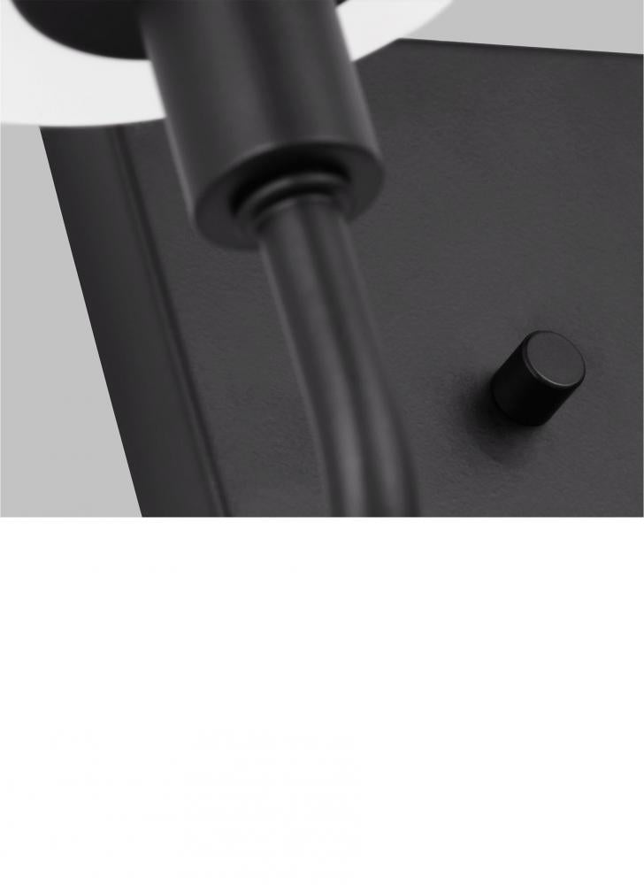 Oak Moore Two Light Wall / Bath