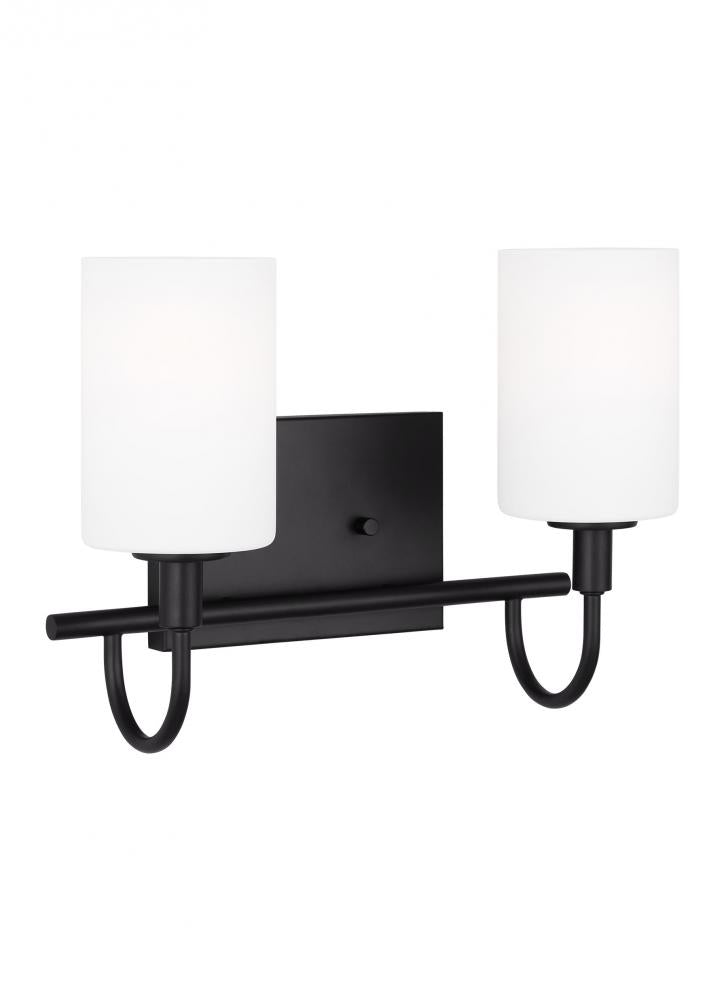 Oak Moore Two Light Wall / Bath