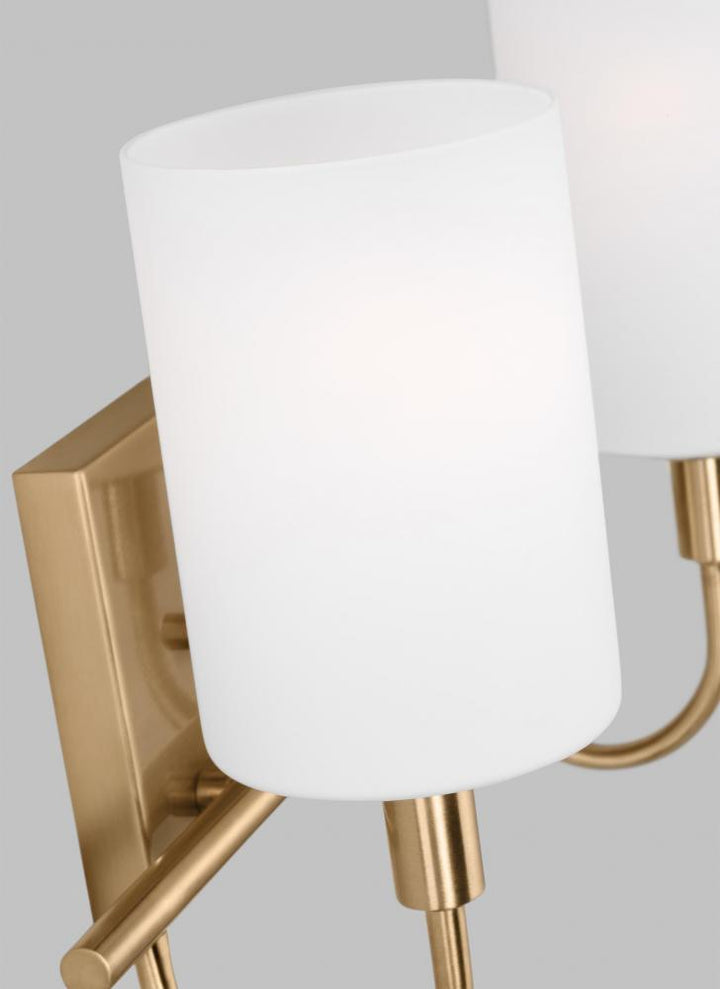 Oak Moore Two Light Wall / Bath