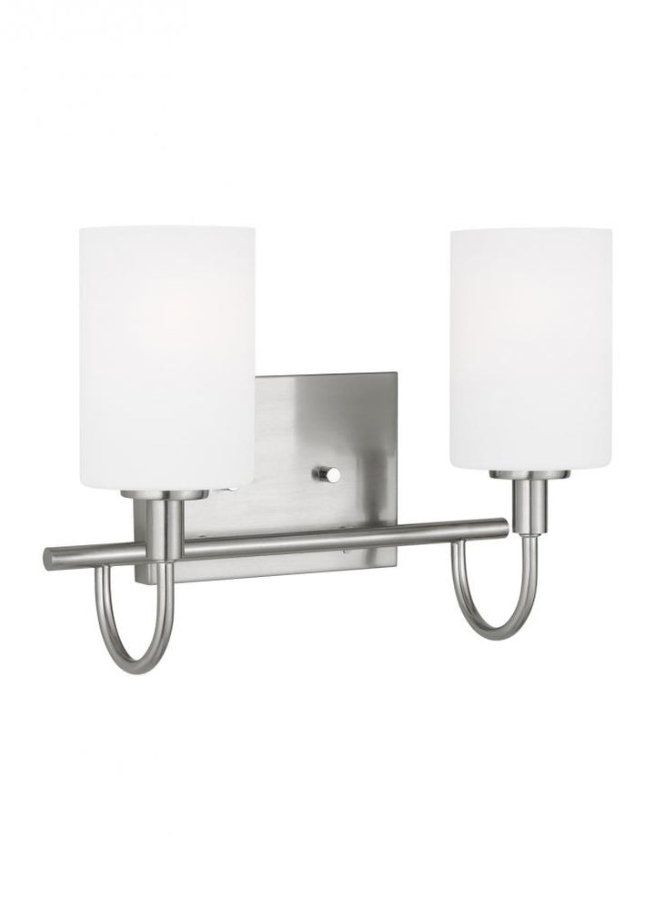 Oak Moore Two Light Wall / Bath