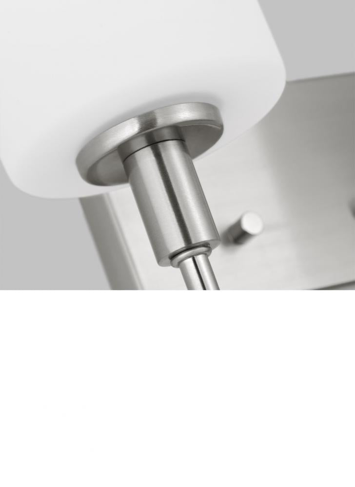 Oak Moore Two Light Wall / Bath