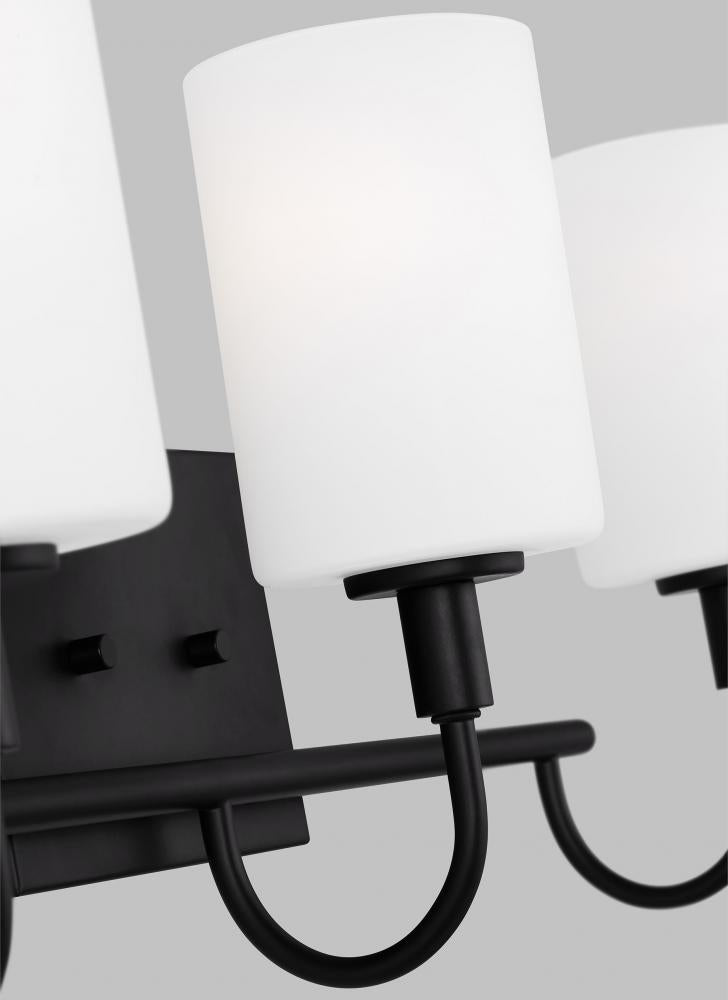 Oak Moore Three Light Wall / Bath