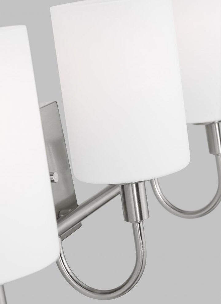 Oak Moore Three Light Wall / Bath