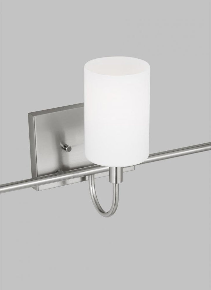 Oak Moore Three Light Wall / Bath