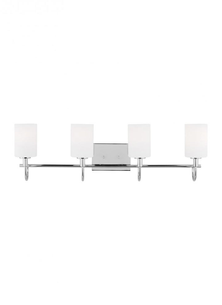 Oak Moore Four Light Wall / Bath