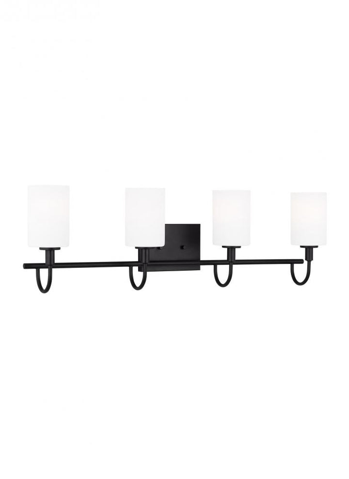 Oak Moore Four Light Wall / Bath