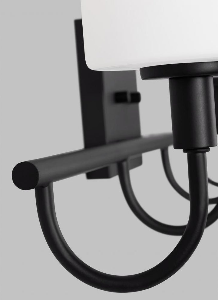 Oak Moore Four Light Wall / Bath