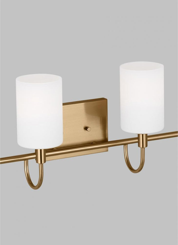 Oak Moore Four Light Wall / Bath