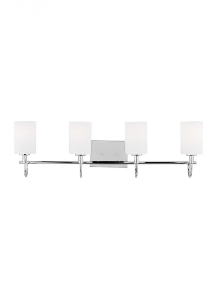 Oak Moore Four Light Wall / Bath