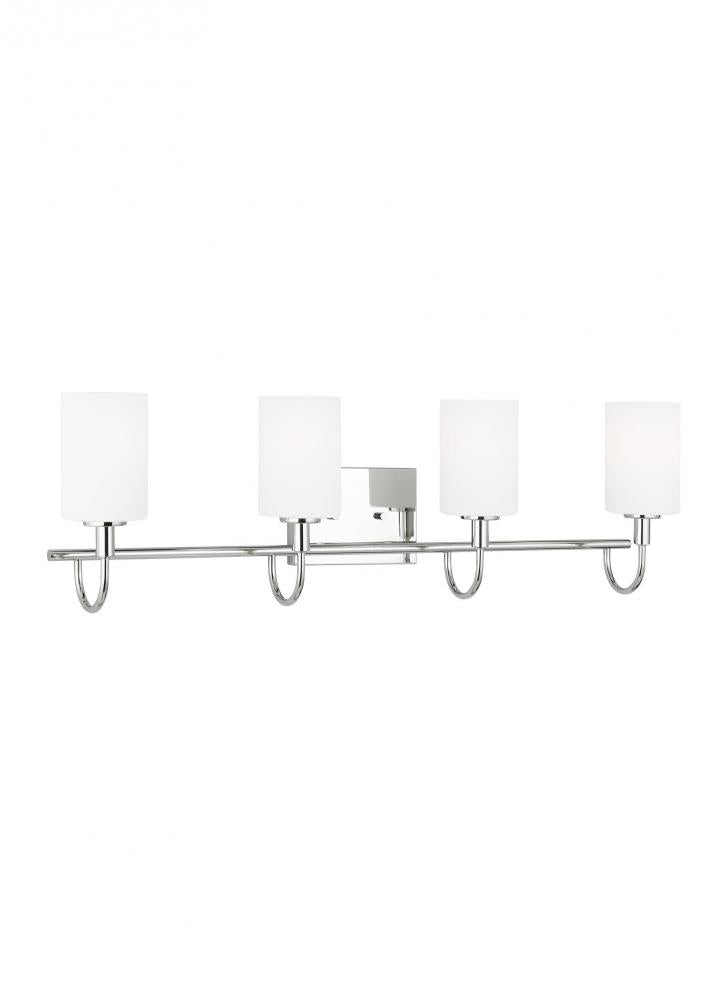 Oak Moore Four Light Wall / Bath