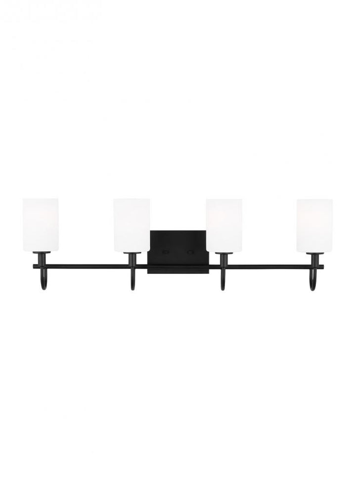 Oak Moore Four Light Wall / Bath