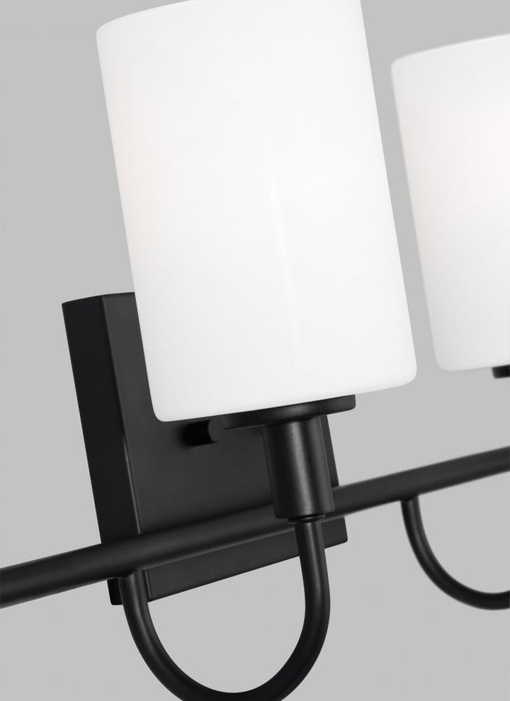 Oak Moore Four Light Wall / Bath