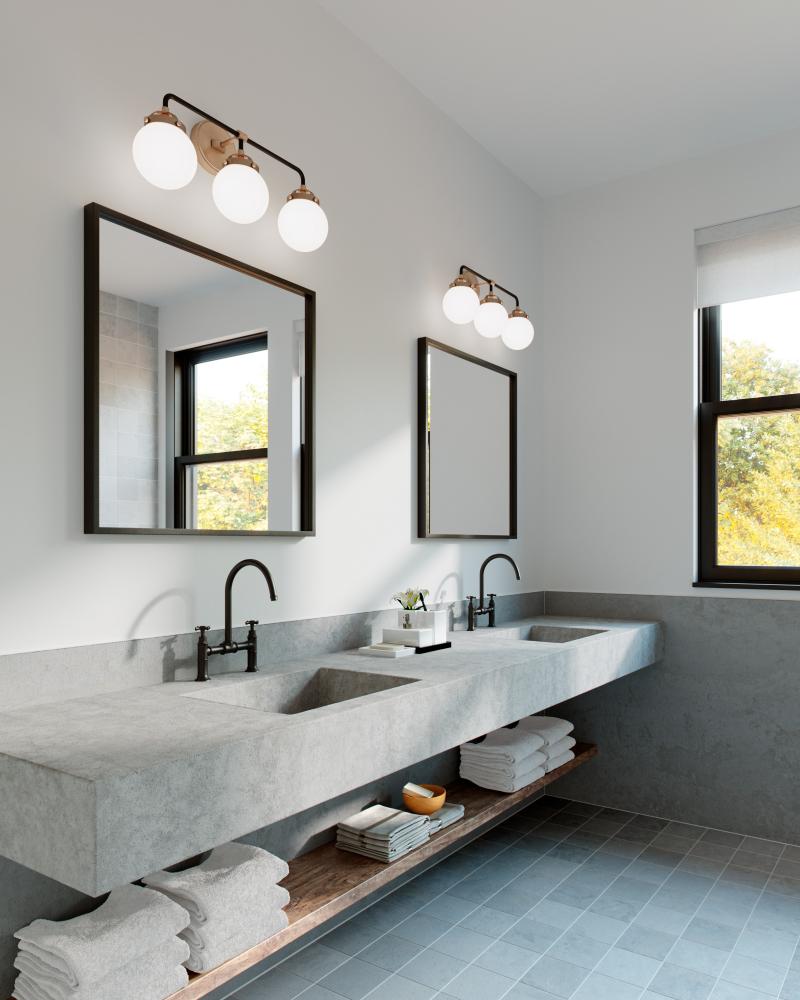 Cafe Three Light Wall / Bath