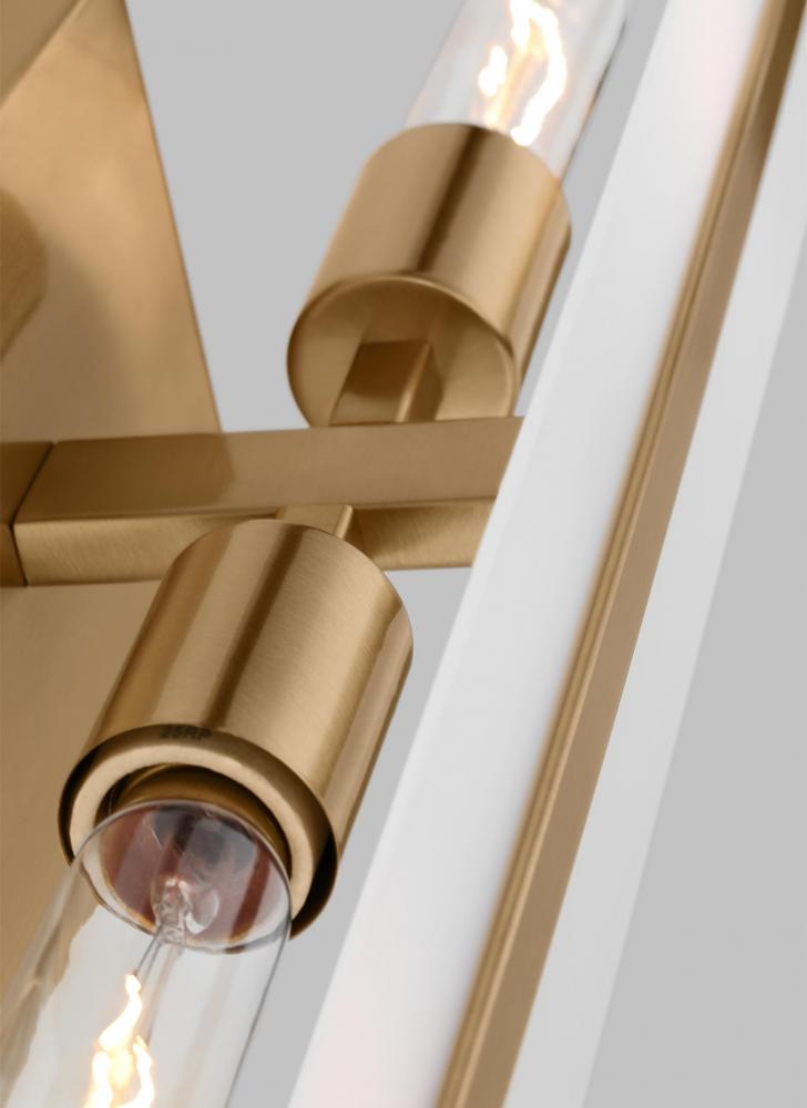 Dex Medium Two Light Wall / Bath