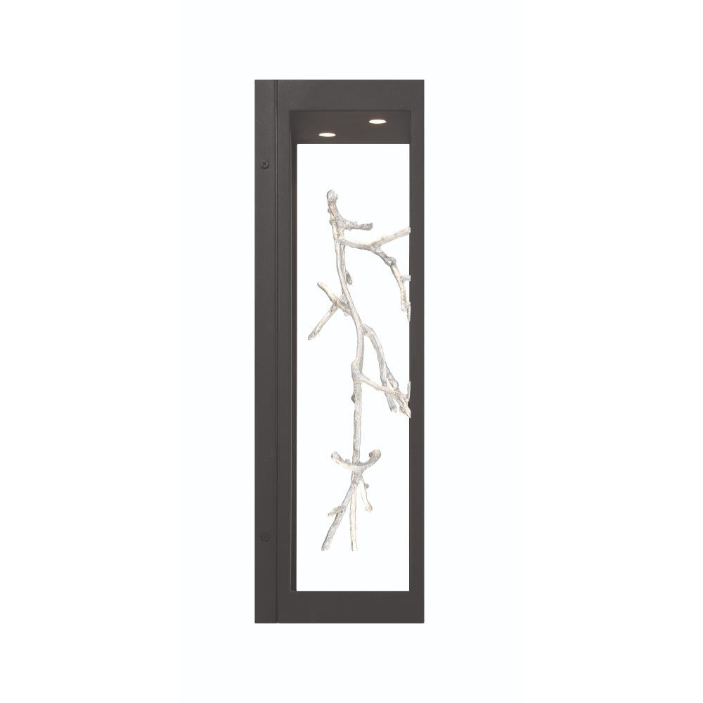 Aerie 4 Light Sconce in Silver, Black