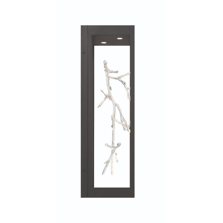 Aerie 4 Light Sconce in Silver, Black