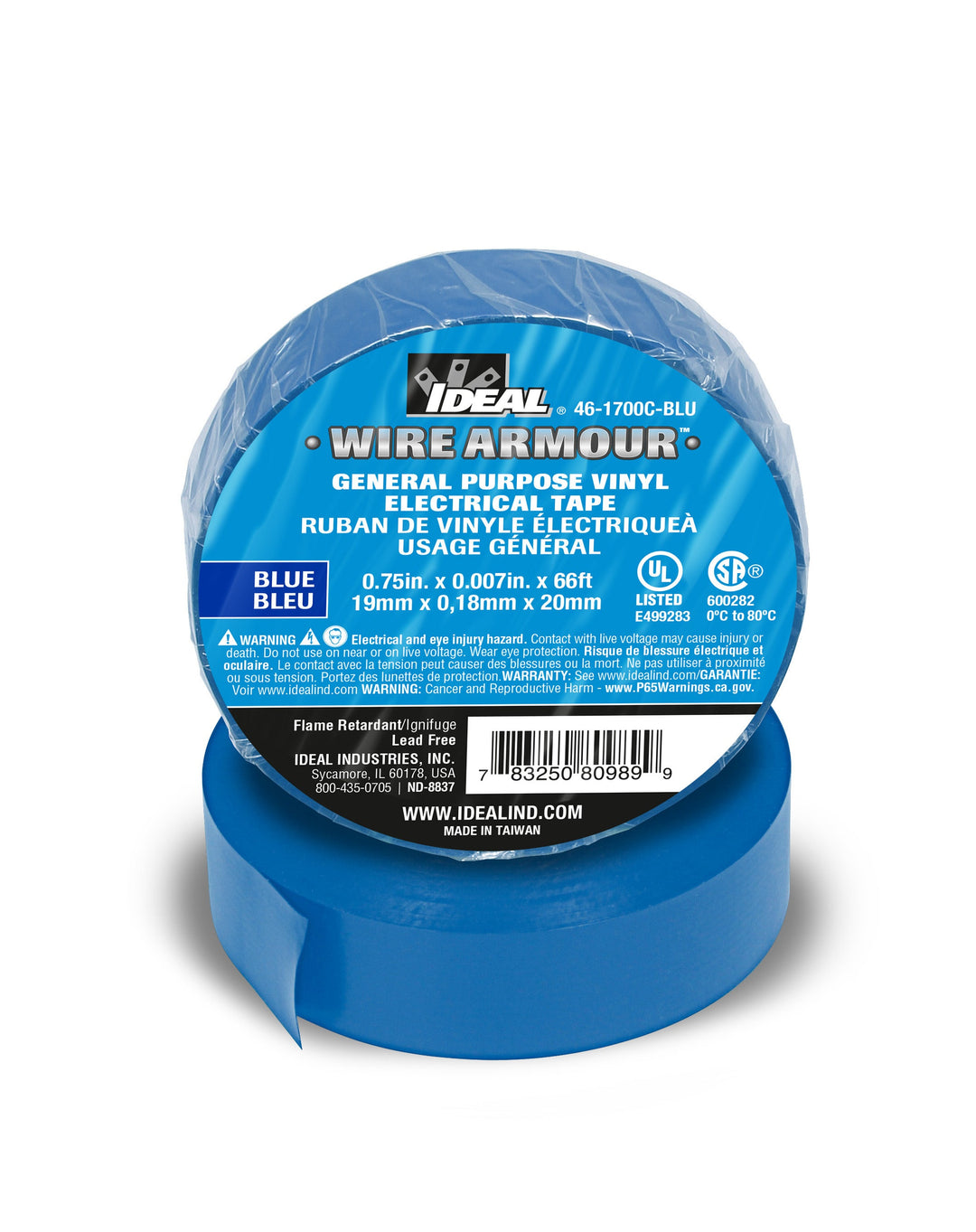 3/4"X66'X 7MIL, GP Tape, Blue