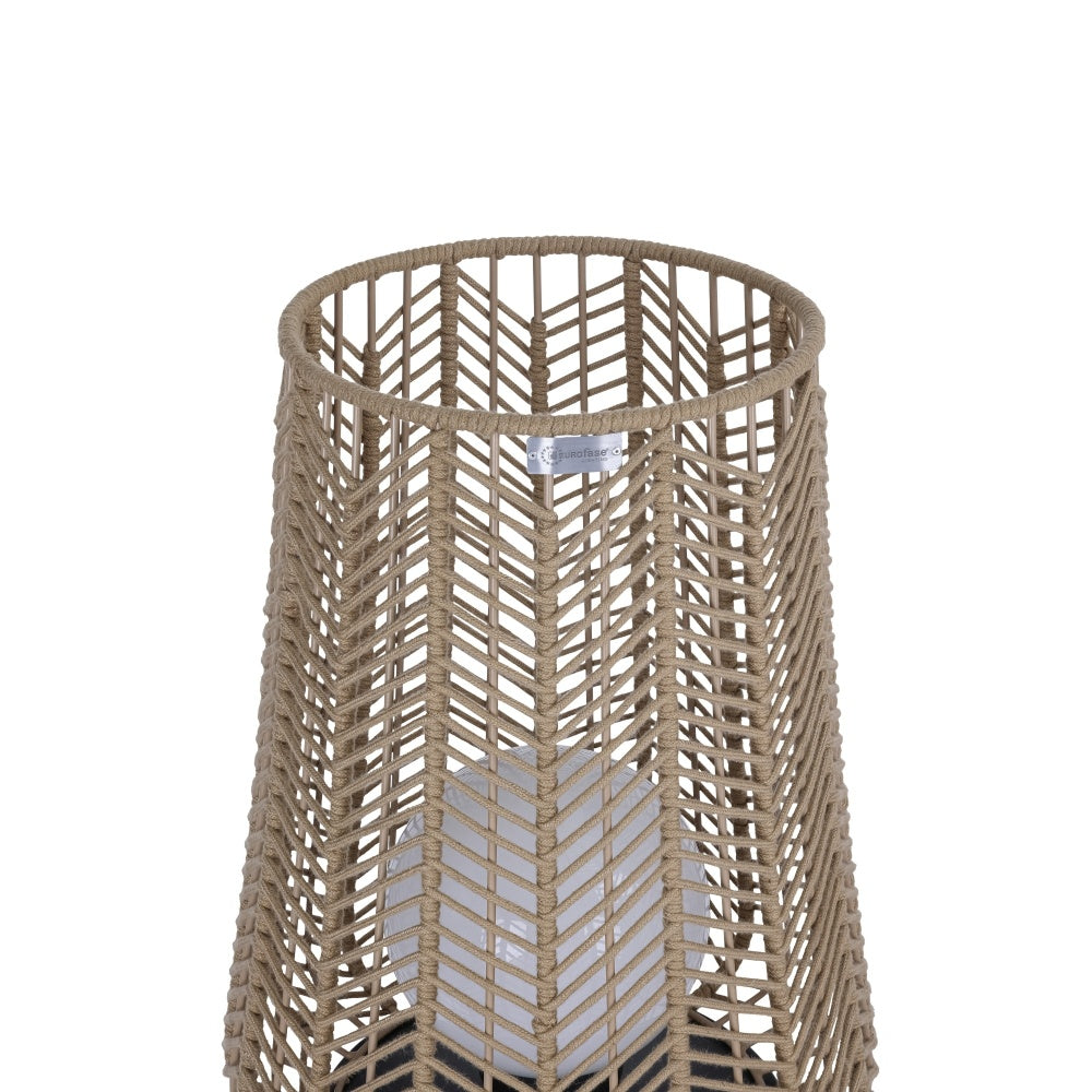 Elice 1 Light Outdoor Accent Lamp in Brown