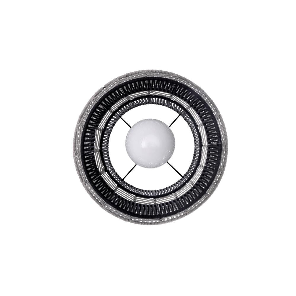 Aden 1 Light Outdoor Pendant in Grey