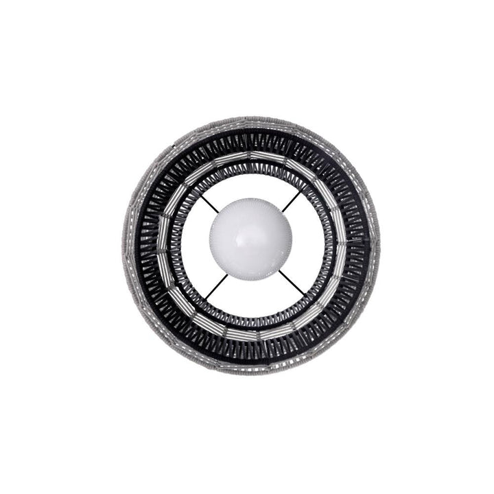 Aden 1 Light Outdoor Pendant in Grey