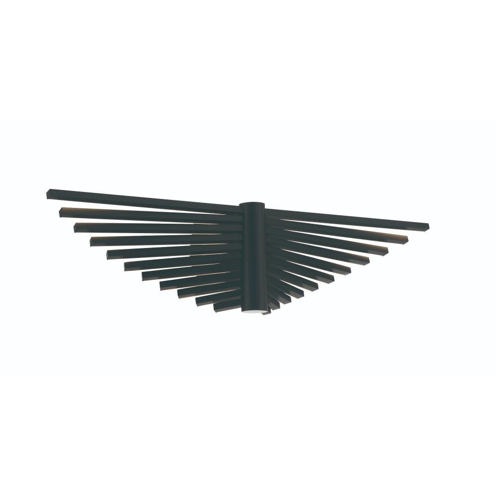Seraph 1 Light 24.5" Sconce in Black