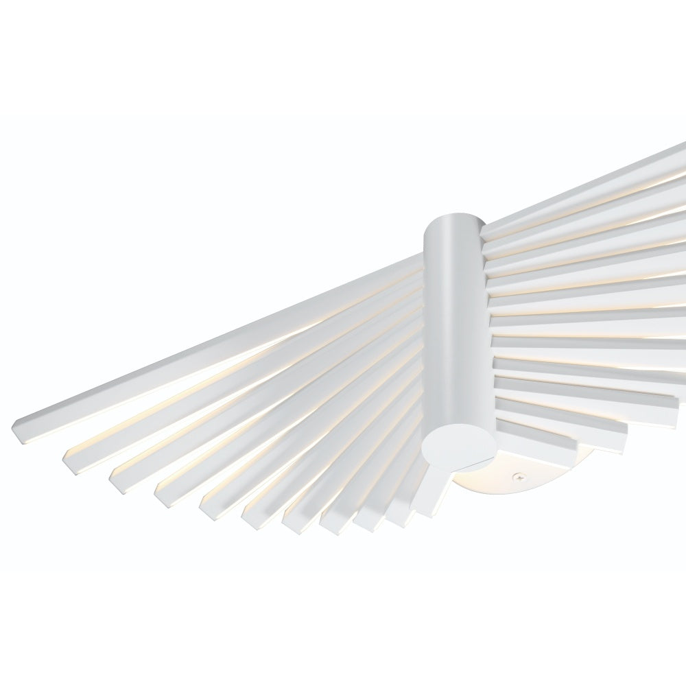 Seraph 1 Light 24.5" Sconce in White