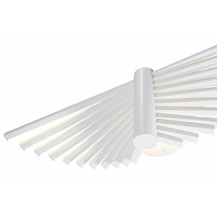 Seraph 1 Light 24.5" Sconce in White