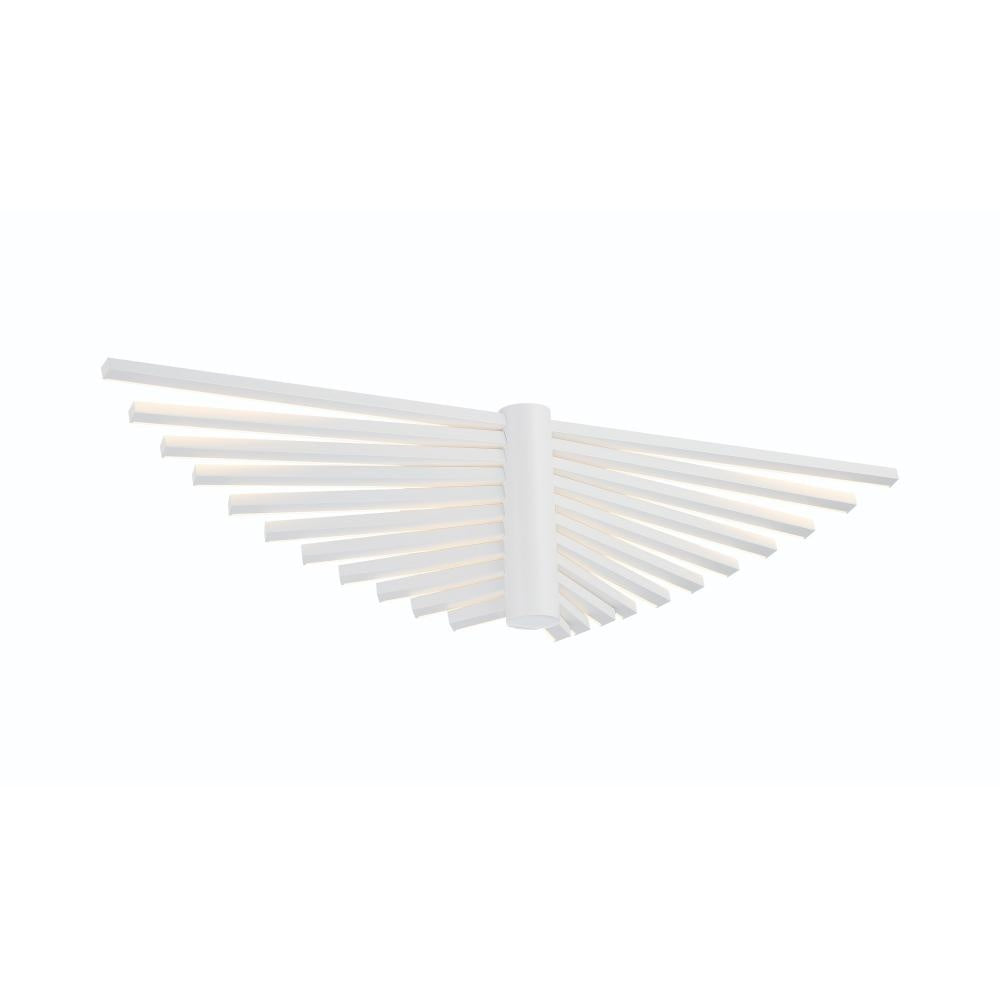 Seraph 1 Light 24.5" Sconce in White